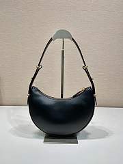 Prada Arqué black leather shoulder bag - 3