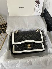 Chanel 22C Small White Caviar Classic Flap Bag - 4