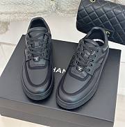 Chanel black leather shoes  - 1