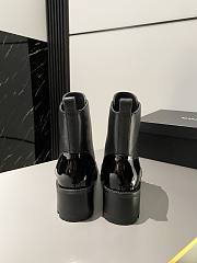 Chanel black pearl boots - 5