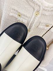 Chanel logo short white boots - 3