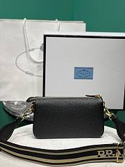 Prada Zip Crossbody Black Bag  - 6