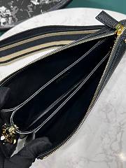 Prada Zip Crossbody Black Bag  - 4