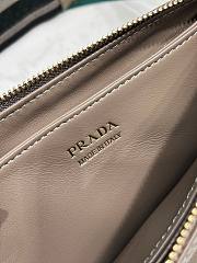 Prada Zip Crossbody Gray Bag - 3