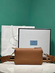 Prada Zip Crossbody Brown Bag - 4