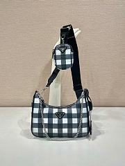 Prada Re-edition 2005 printed black nylon bag - 1