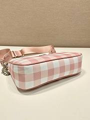 Prada Re-edition 2005 printed pink nylon bag - 3