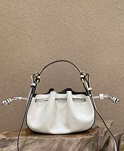 Fendi Pomodorino white FF fabric mini-bag - 6