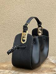 Fendi Pomodorino black FF fabric mini-bag  - 6