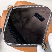 Fendi brown FF fabric shoulder bag - 3