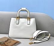 Fendi Medium Glacier FF White Tote Bag - 1