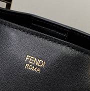 Fendi Medium Glacier FF Black Tote Bag - 3