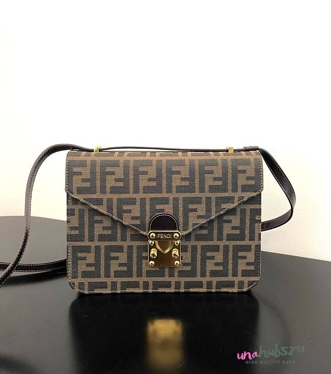 Fendi zucca FF shoulder bag - 1