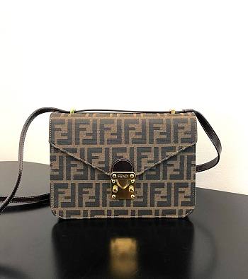 Fendi zucca FF shoulder bag