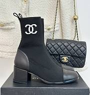 Chanel black sock boots - unahubs.ru