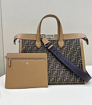 Fendi Peekaboo X Tote brown large bag - 1