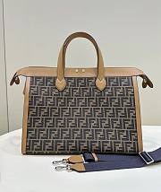 Fendi Peekaboo X Tote brown large bag - 5