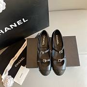 Chanel black ballet flats - 3