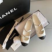 Chanel white ballet flats - 6