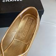 Chanel golden ballet flats - 3