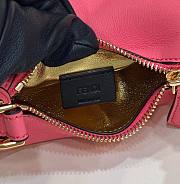 Fendi Fendigraphy fuchsia leather mini bag - 2