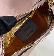 Fendi Fendigraphy fuchsia leather mini pink bag  - 2