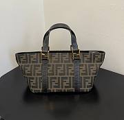 Fendi small zucca vintage handle bag  - 1