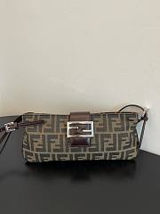 Fendi zucca FF vintage shoulder bag - 1