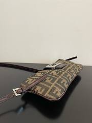 Fendi zucca FF vintage shoulder bag - 3