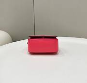 Fendi First Sight Nano Pink Leather Bag - 5