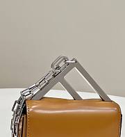 Fendi First Sight Nano Brown Leather Bag - 5