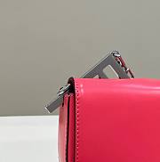 Fendi First Sight Small Pink Leather Bag - 4