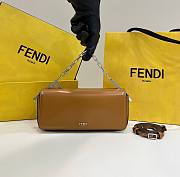 Fendi First Sight Small Brown Leather Bag - 1