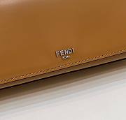 Fendi First Sight Small Brown Leather Bag - 3