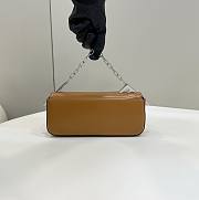 Fendi First Sight Small Brown Leather Bag - 2