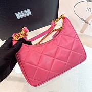 Prada Re-Edition 1995 Chaine Re-Nylon Pink Bag - 3