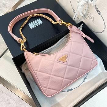 Prada Re-Edition 1995 Chaine Re-Nylon Light Pink Bag