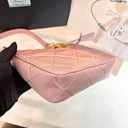 Prada Re-Edition 1995 Chaine Re-Nylon Light Pink Bag - 6