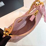 Prada Re-Edition 1995 Chaine Re-Nylon Light Pink Bag - 5