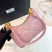 Prada Re-Edition 1995 Chaine Re-Nylon Light Pink Bag - 2