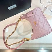 Prada Re-Edition 1995 Chaine Re-Nylon Light Pink Bag - 3