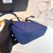 Prada Re-Edition 1995 Chaine Re-Nylon Blue Bag - 3