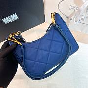 Prada Re-Edition 1995 Chaine Re-Nylon Blue Bag - 6