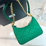 Prada Re-Edition 1995 Chaine Re-Nylon Green Bag - 4