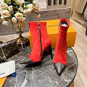 Louis Vuitton red boots - 2