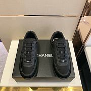 Chanel all black shoes  - 3