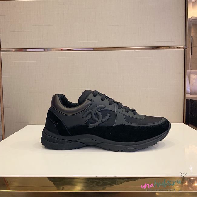Chanel all black shoes  - 1