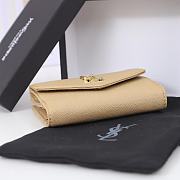 YSL Uptown beige wallet - 3