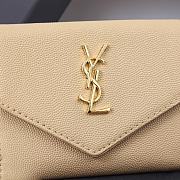 YSL Uptown beige wallet - 6