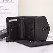 YSL Uptown all black wallet - 2